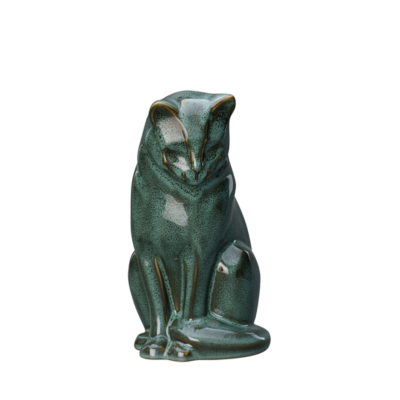 Oily Green Melange - Cat Sitting meow series 2