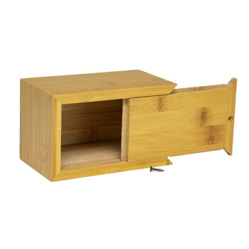 Solid Bamboo Pet Urns Bottom Loading